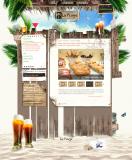 site internet bar la plage